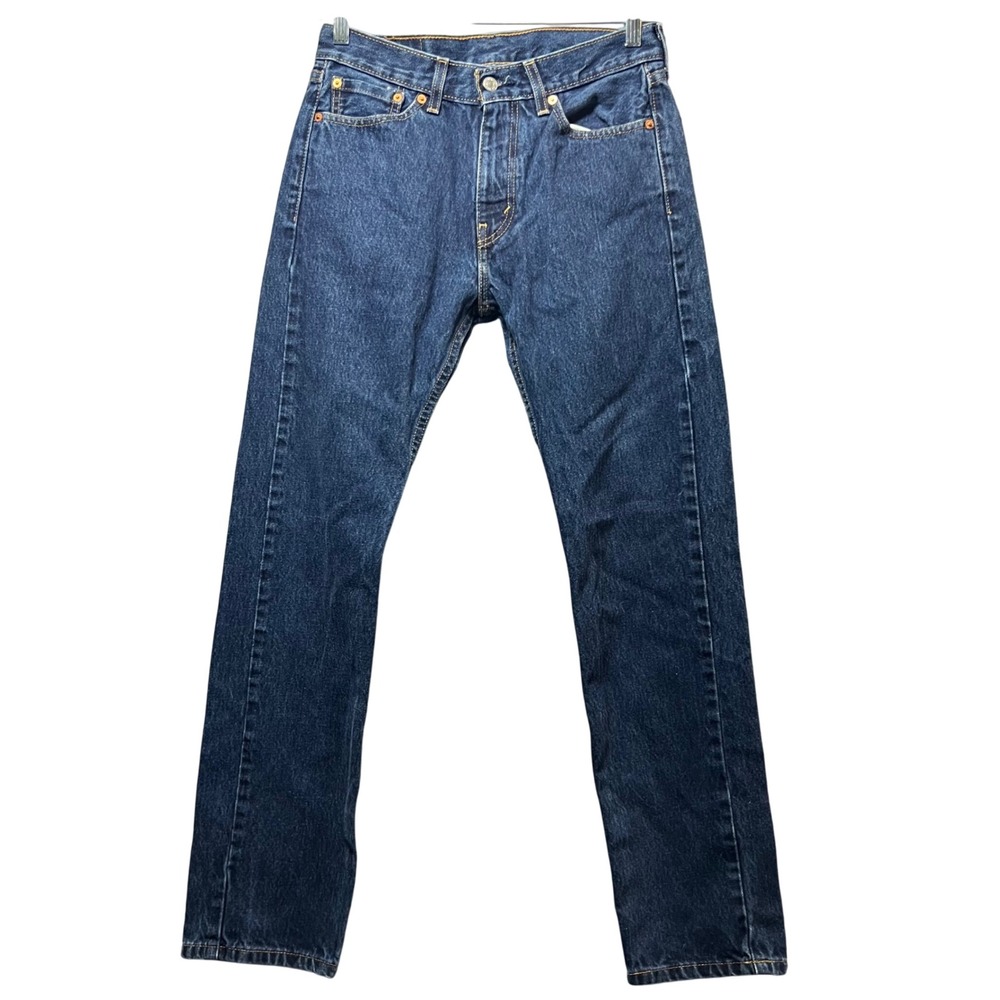 Levi's Men's Straight Jeans - Dark Blue